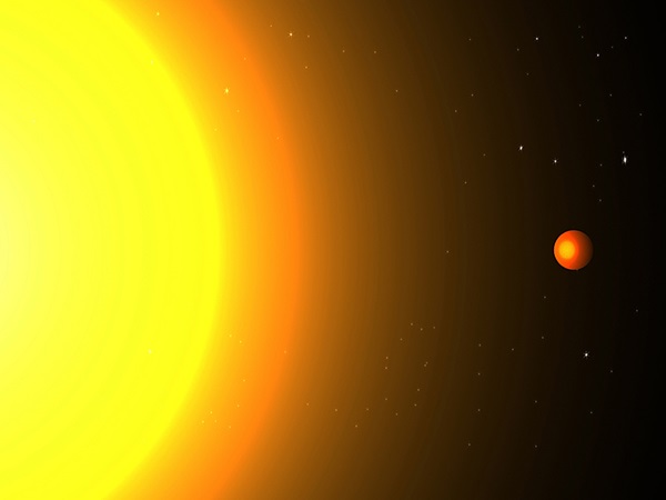 Exoplanet orbits its star in 8.5 hours