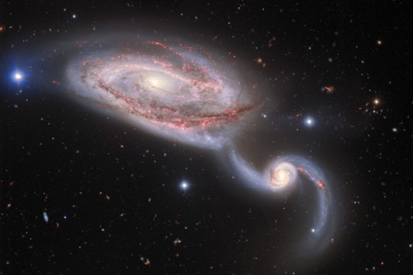 GalaxyCollisionNGC5394andNGC5395