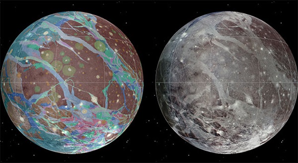 A global image mosaic of Ganymede
