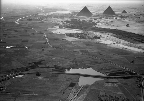 pyramids and the Nile River Valley