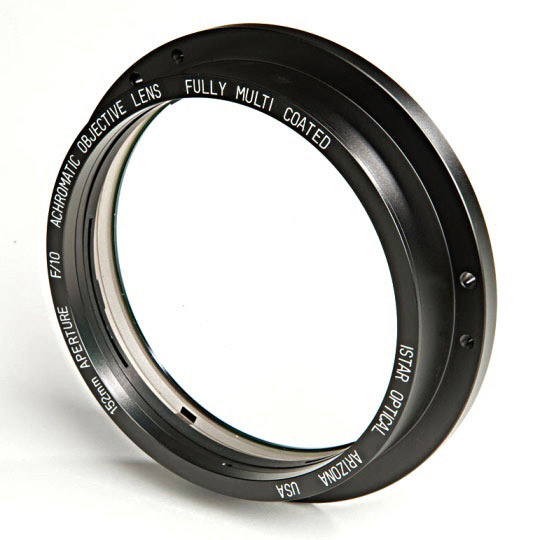 ISTAR Optical 6-inch f/10 achromatic objective lens