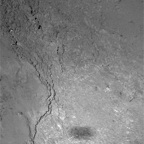 Imhotep region on comet 67P