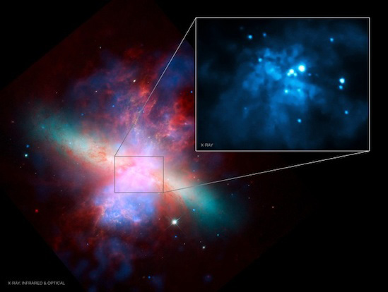 Intermediate mass black hole in M82