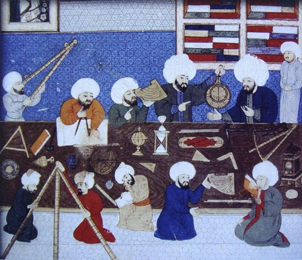 Istambul_observatory_in_1577