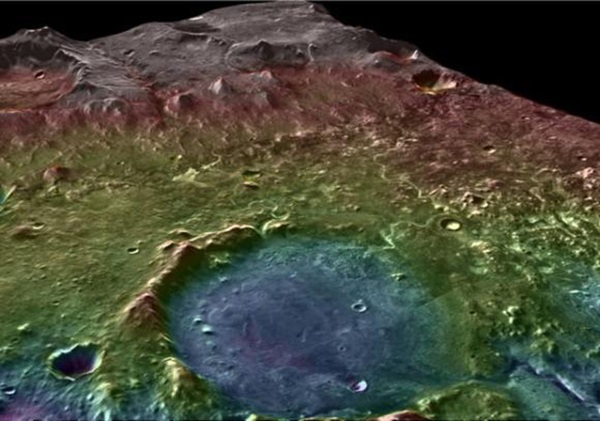 Jezero Crater on Mars