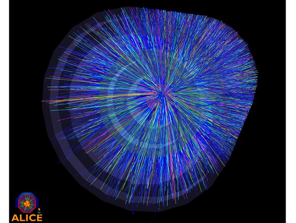 LHC lead collision