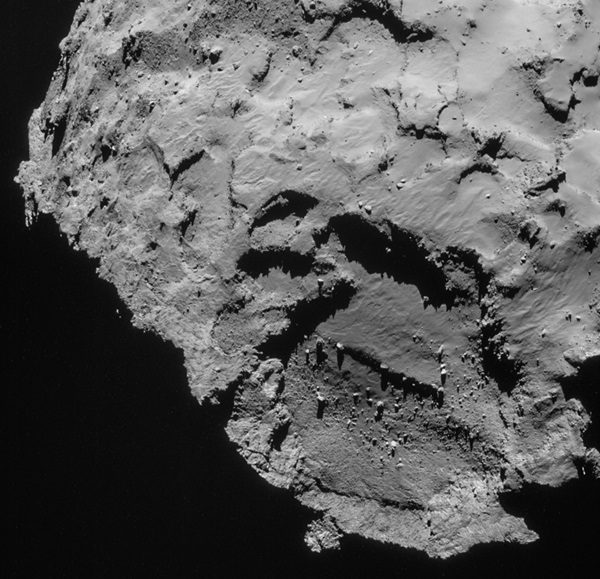 Landing site J on Comet 67P