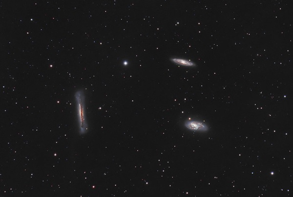 Leo Triplet of galaxies