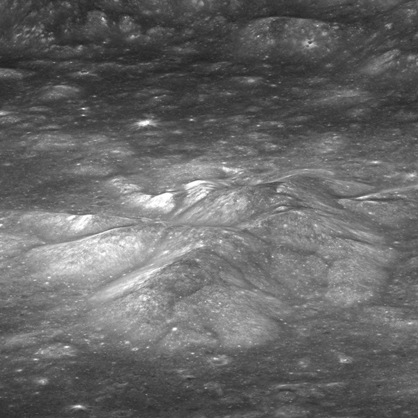 Lunar impact crater Bullialdus