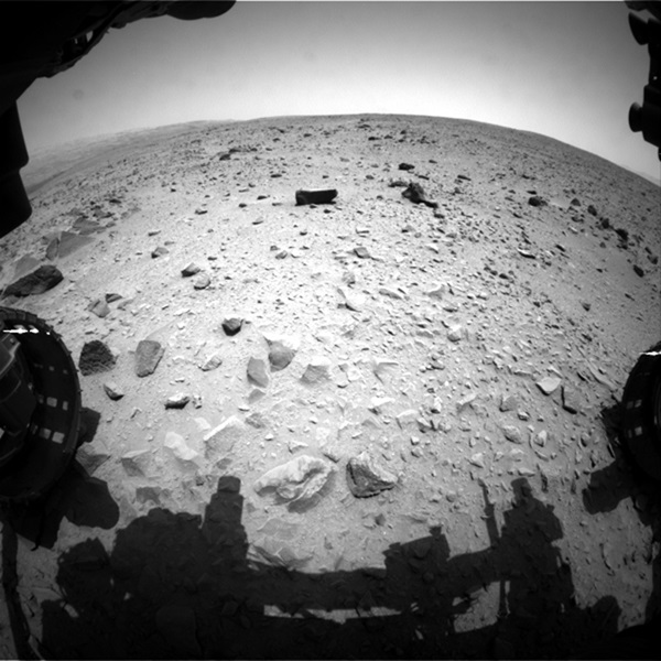 Mars as seen by Curiosity
