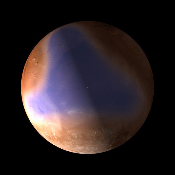 Mars Express radar gives strong evidence for former Mars ocean