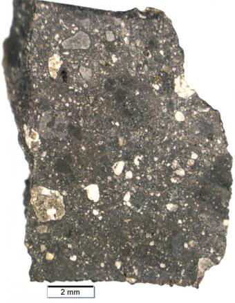Martian Black Beauty meteorite