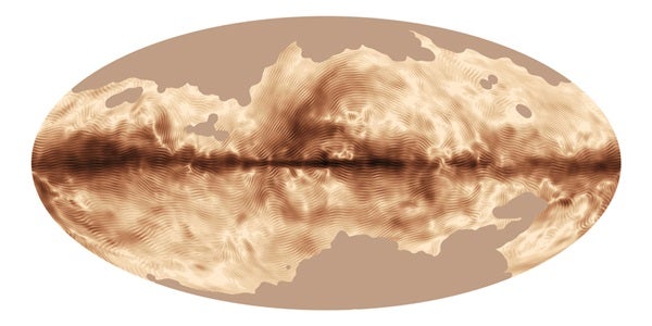 Milky Way magnetic fingerprint