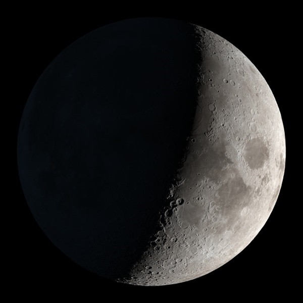 The Moon as it will appear November 20, 2020