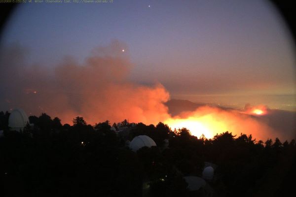 Mount Wilson Bobcat fire 