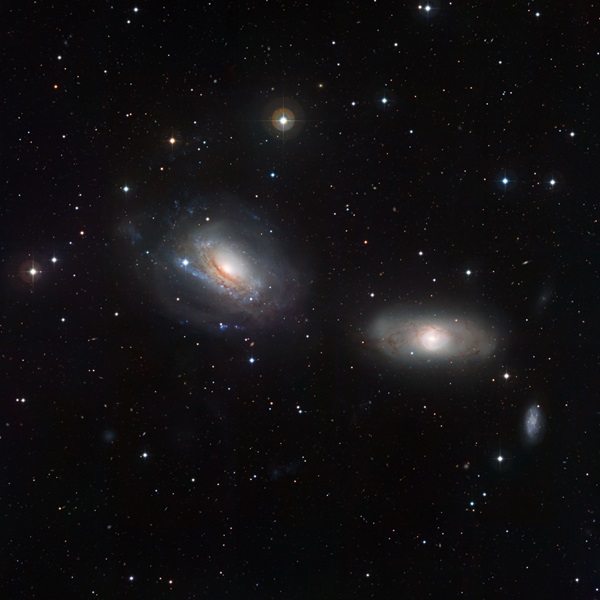NGC 3169 and NGC 3166