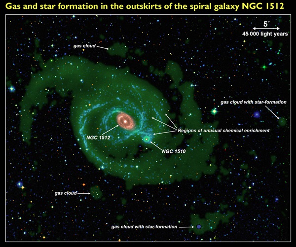 NGC 1512 with labels