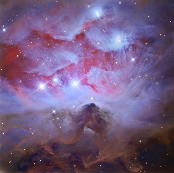 NGC 1977 in the constellation Orion