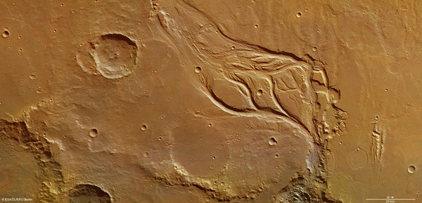 Osuga Valles on Mars