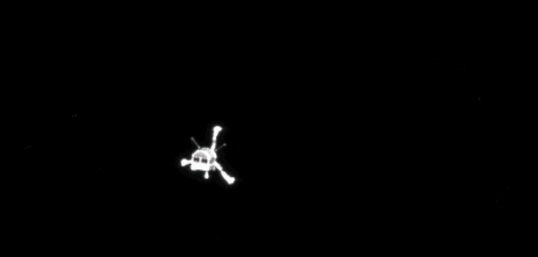 Philae captures Rosetta after separation