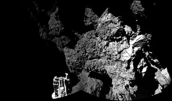 Philae on Comet 67P
