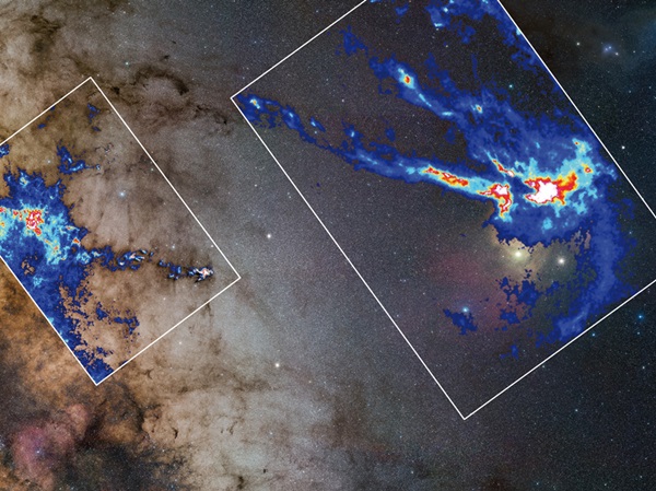 Pipe Nebula and Rho Ophiuchi
