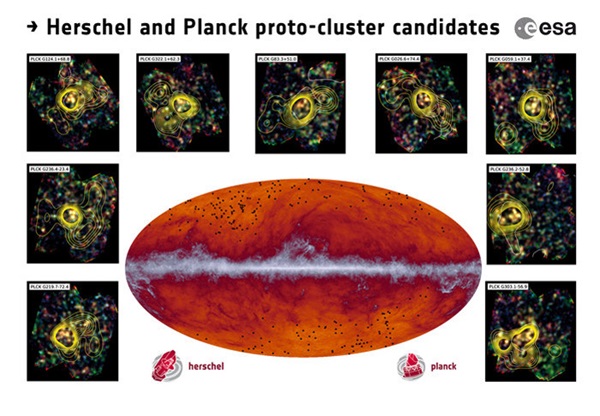 Protocluster candidates