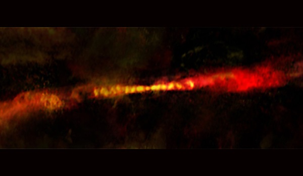 Episodic outflow of Protostar CARMA-7
