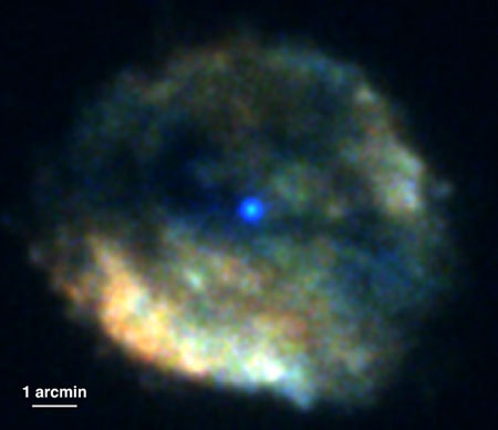 Supernova remnant RCW 103