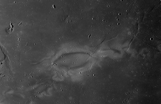 Reiner Gamma on the Moon's near side.