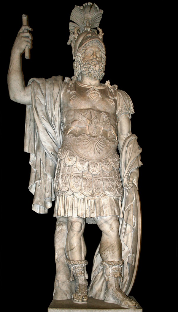 Mars, the Roman god of war and agriculture