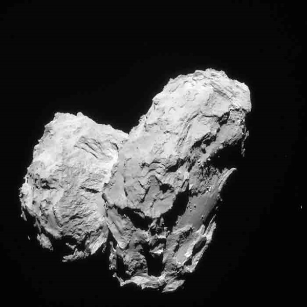 Rosetta's comet node