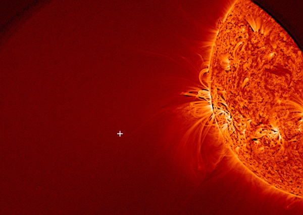 SDO doesn't see ISON