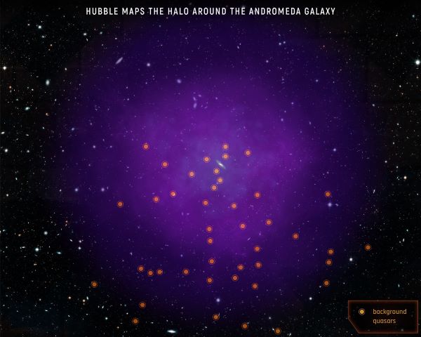 Hubble maps Andromeda halo