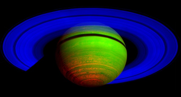 Saturn's heat emission