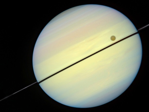 Saturn-with-Titan