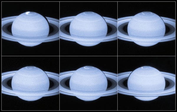 Saturn's auroral lights
