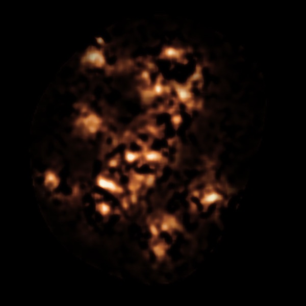Spiderweb Galaxy Cluster captured by APEX telescope