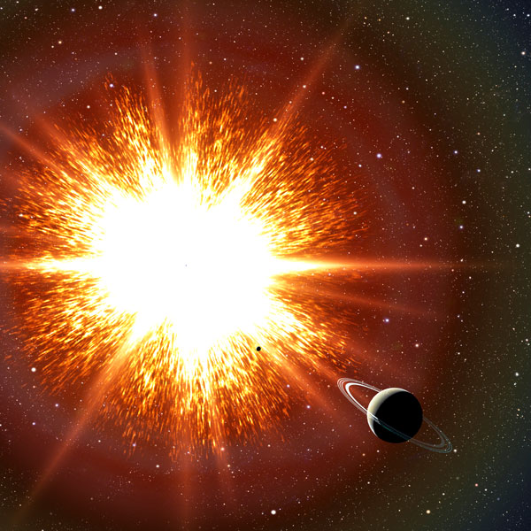 Supernova-exploding
