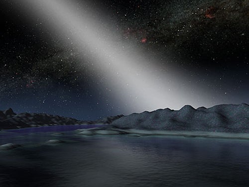 Alien asteroid belt