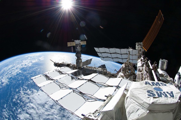 The Alpha Magnetic Spectrometer aboard the International Space Station