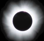 Solar corona during eclipse