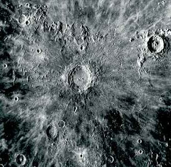 Copernicus Crater of the Moon