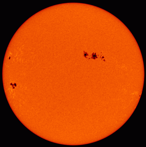 Large Sunspot Groups 