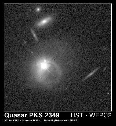 Quasar PKS 2349
