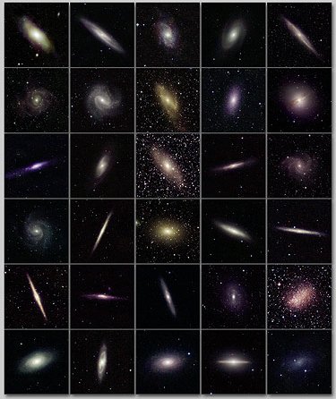 30 Largest Galaxies in Infrared