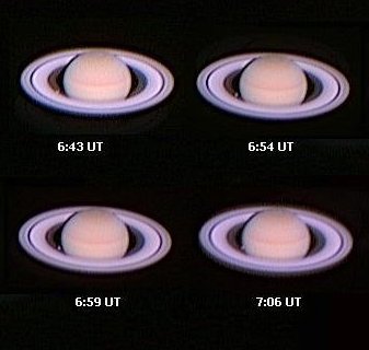 Saturn Occults a Star