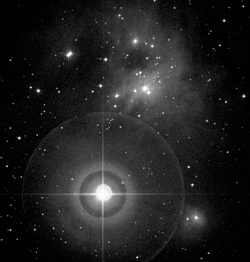 IC 348 emission nebula