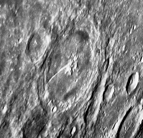 Lunar crater Petavius