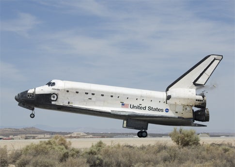 Space shuttle Atlantis 